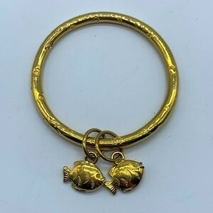 UNBRANDED fashion gold under the sea fish bracelet
